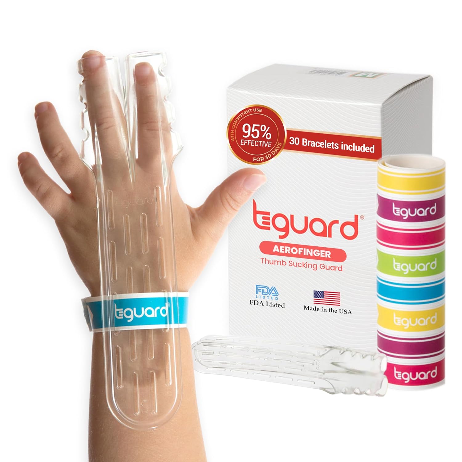 Thumb sucking guard
