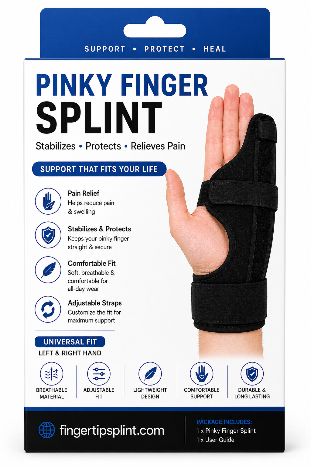 best splint for broken pinky finger