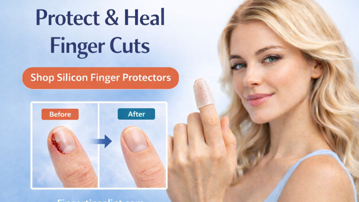 silicon finger protector for cuts and wounds