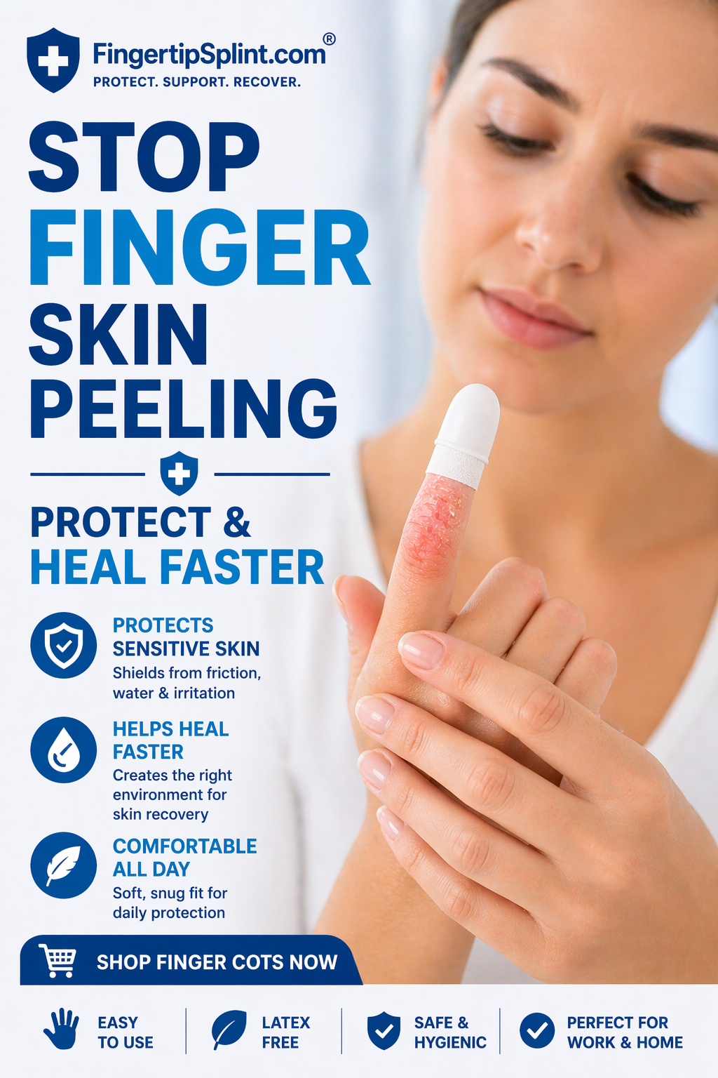 Finger Skin Peeling