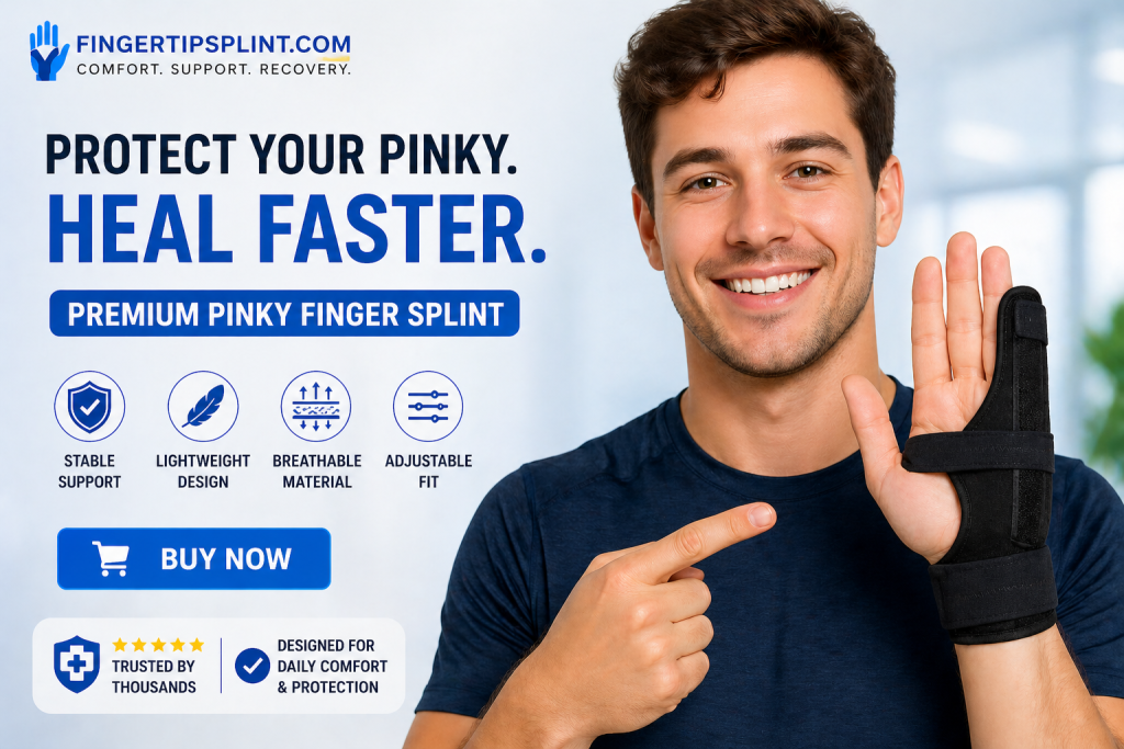 Pinky finger splint