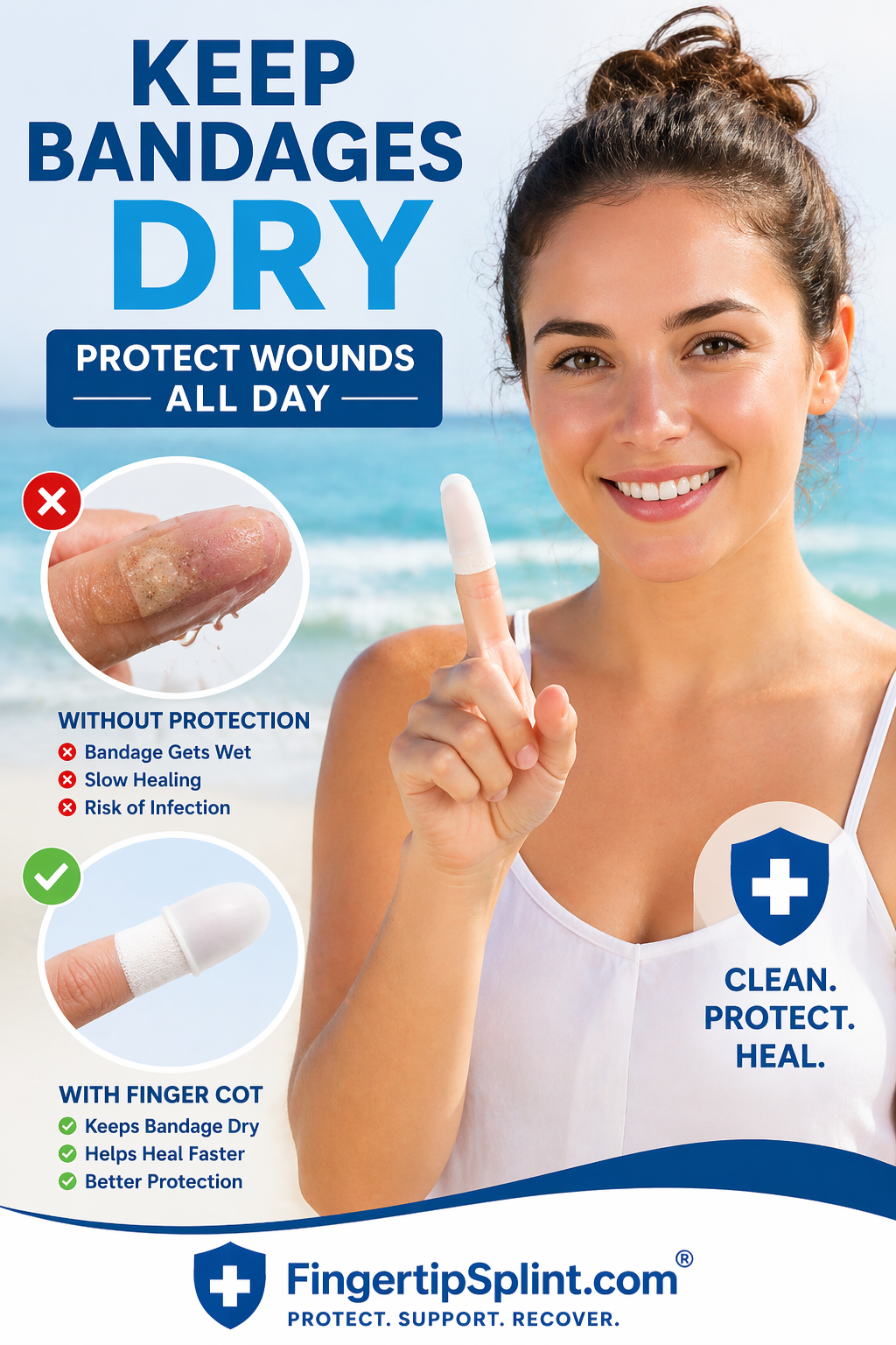 Keep Bandages Dry