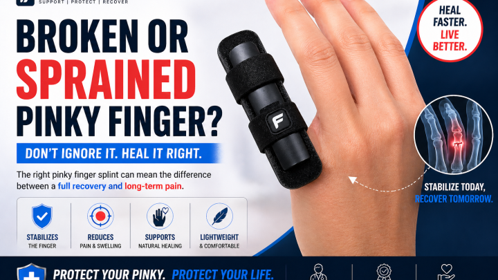 buy pinky finger splint for broken sprained and painful little finger for arthritis
