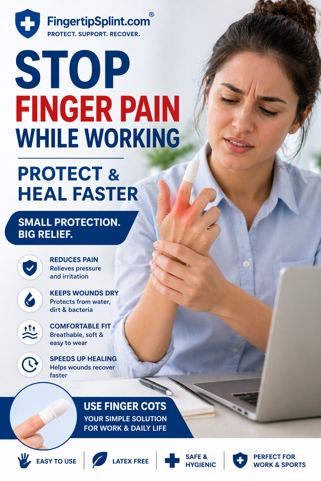 Finger Pain While Working