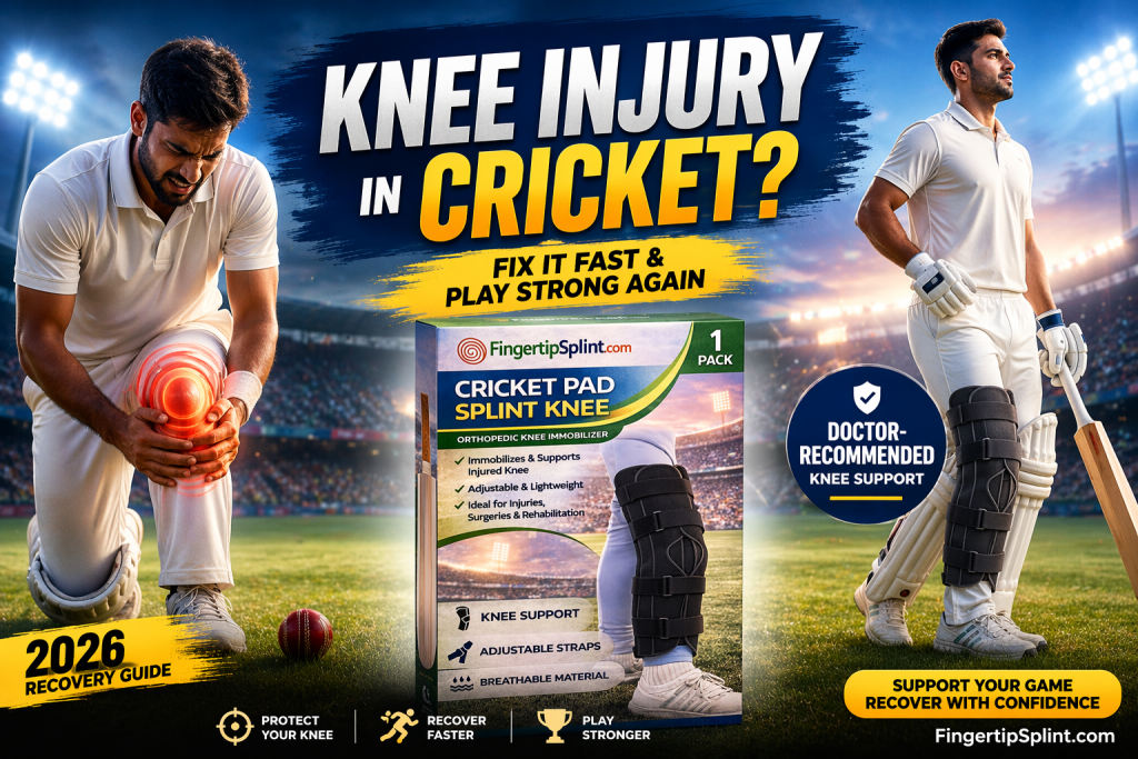 Cricket Pad Splint Knee