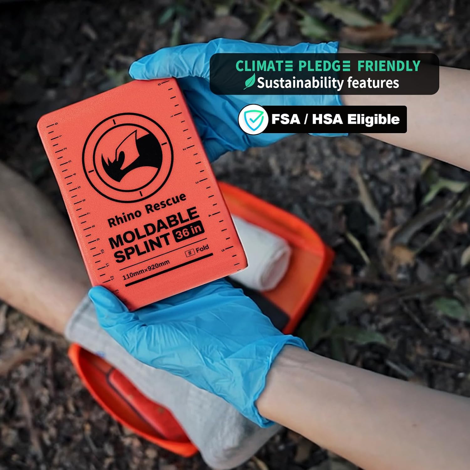 emergency splint for first aid outdoor survival medical use