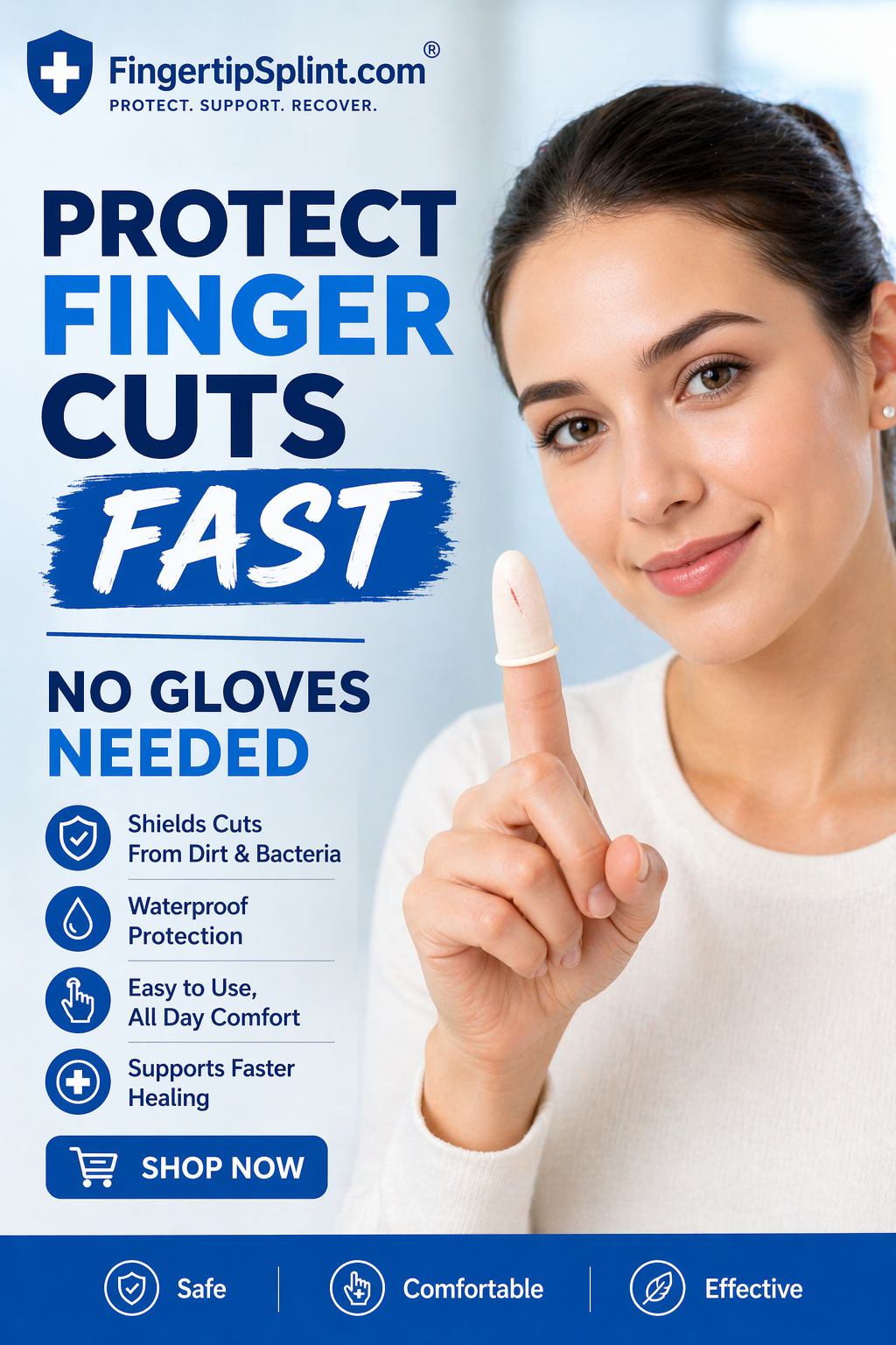 How to Protect a Finger Cut Without Gloves