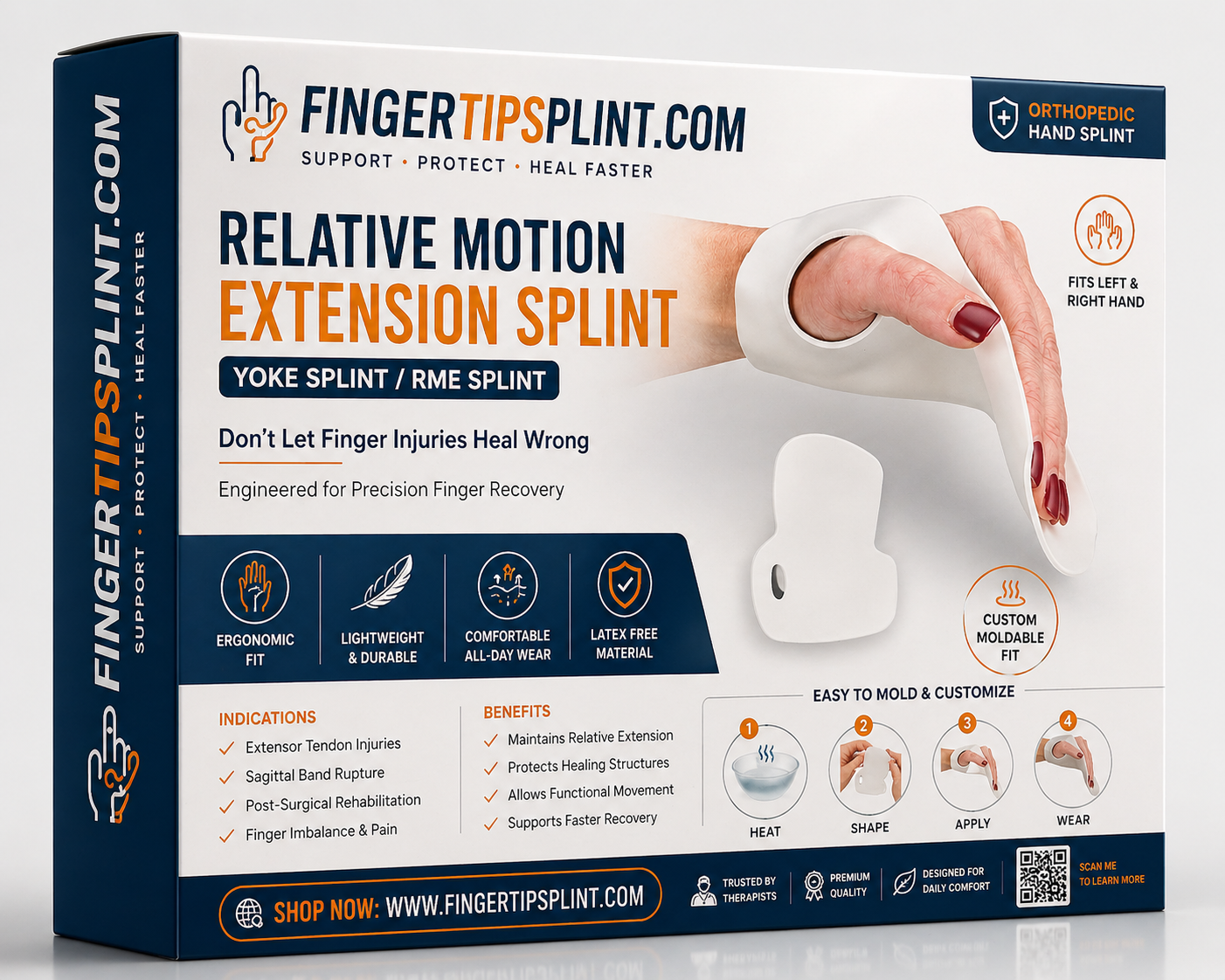 relative Motion Extension Splint , Yoke SPLINT