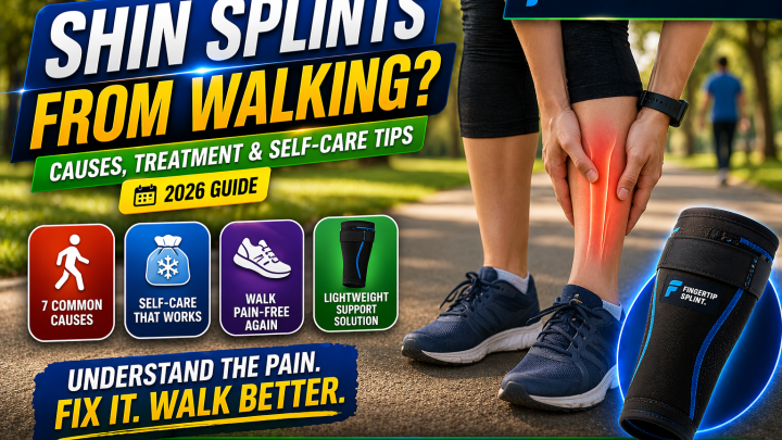shin splints from walking pain support lower leg