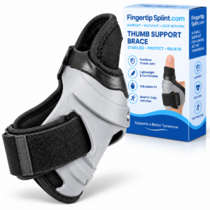 Adjustable Thumb Support Splint – Thumb Wrist Brace for Joint Support, Injury Protection, Arthritis & Daily Comfort | Finger Tips Splints
