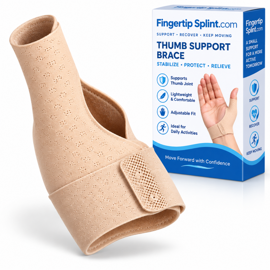 Thumb Support Sleeve Splint sleeve-style design and thumb coverage
