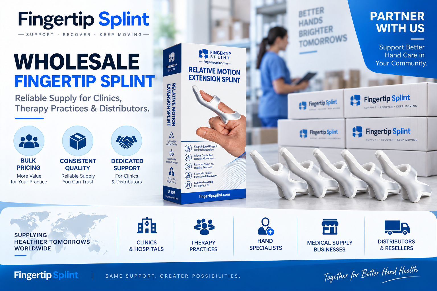 Wholesale Relative Motion Extension Splint for clinics and distributors