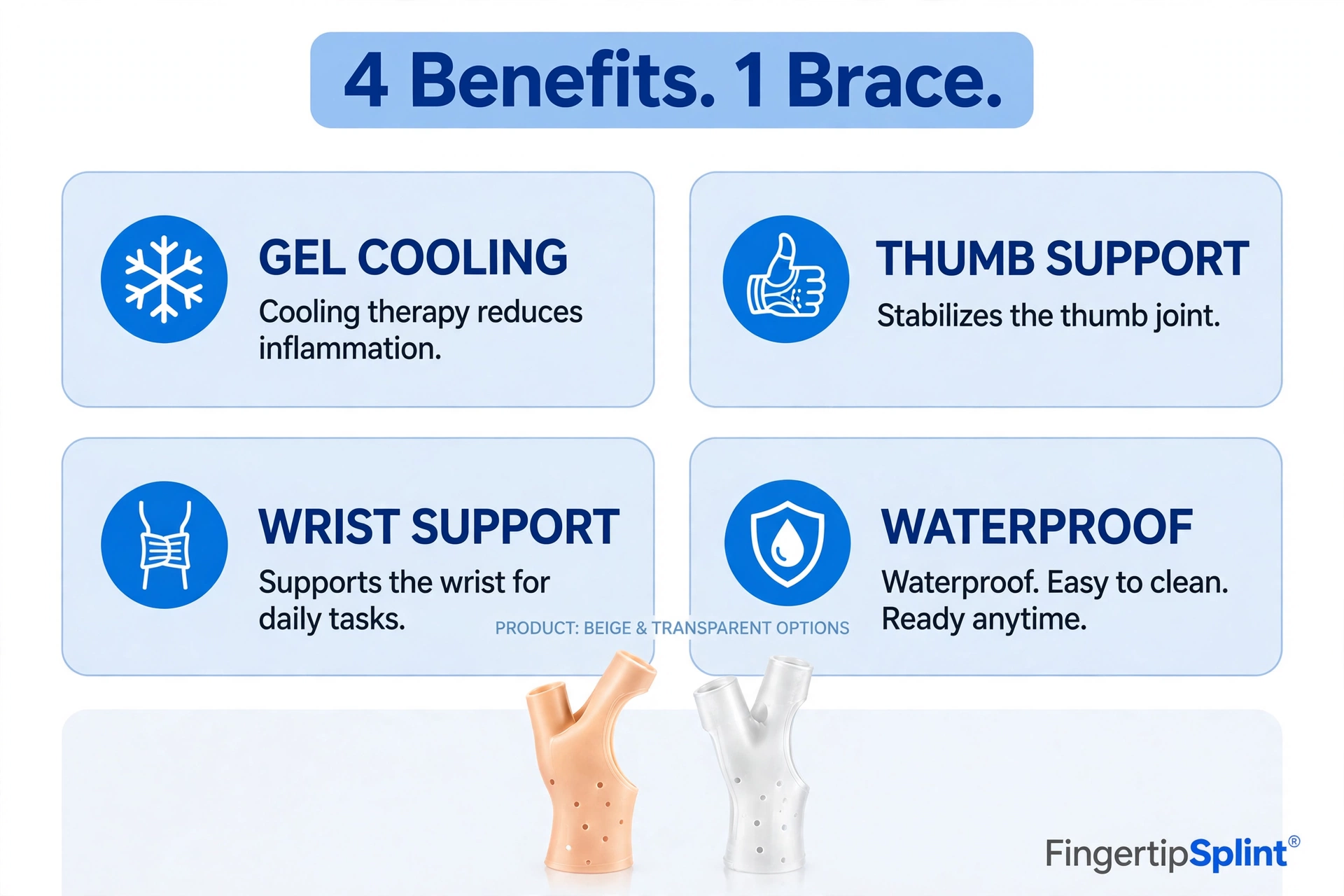 Benefits of the gel thumb wrist support brace for daily comfort