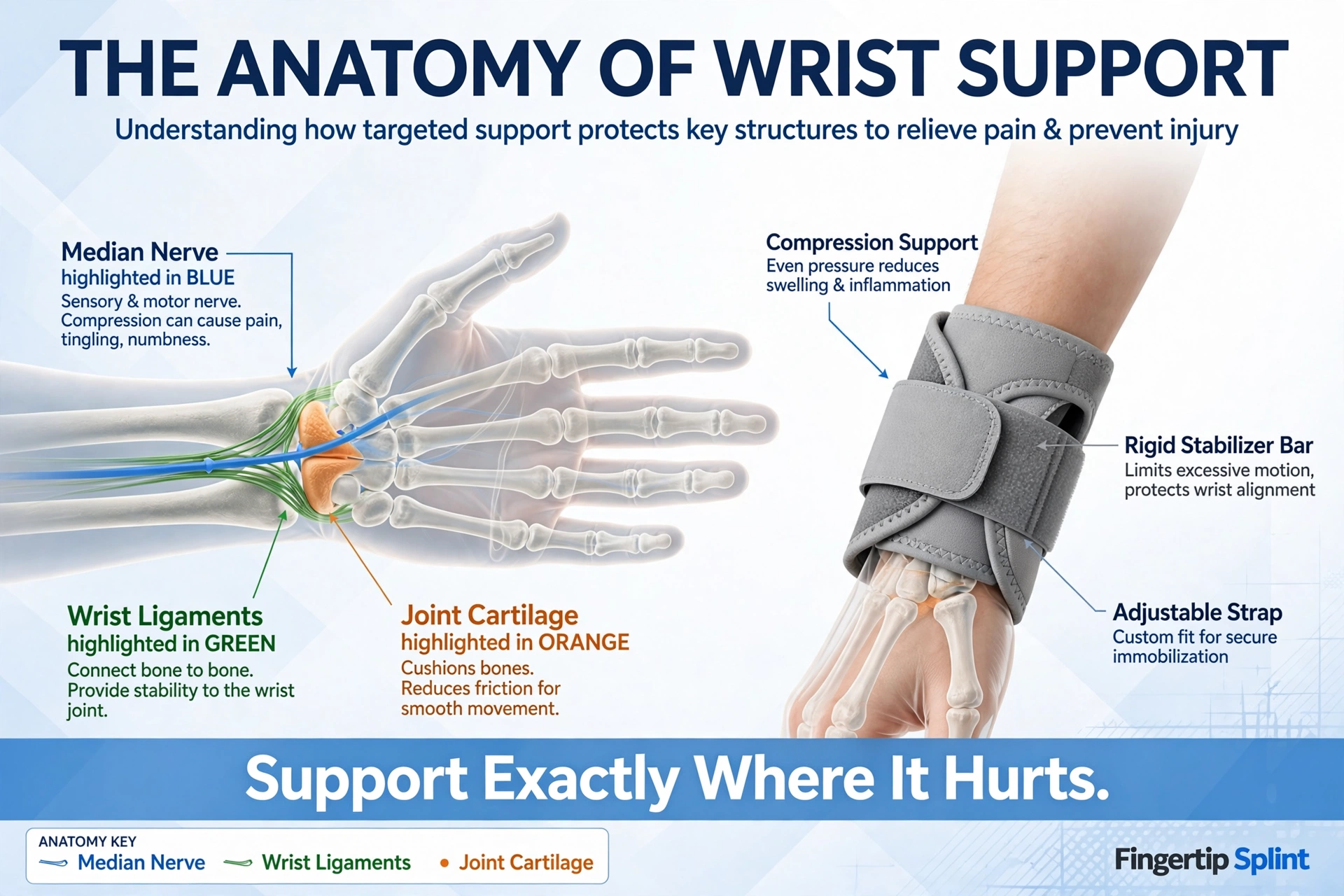 Orthopedic wrist support brace comparison for daily use
